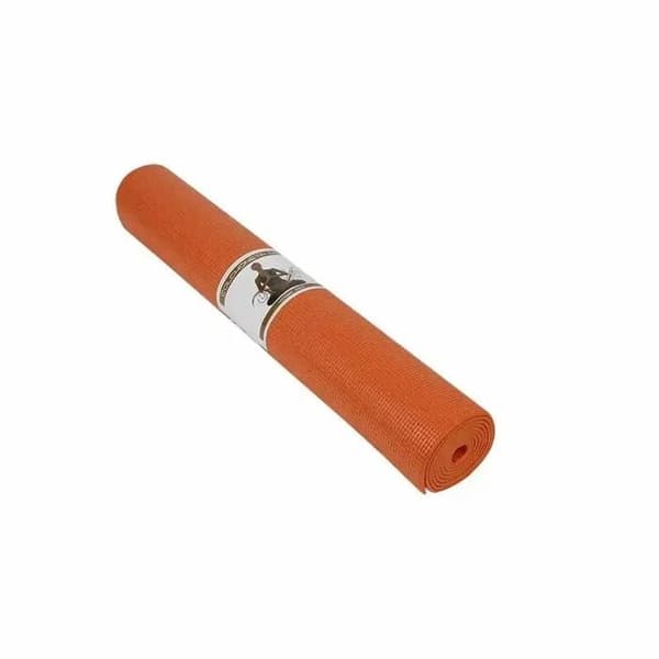 Pilates/Yoga-matta - SOFTEE - Deluxe - Orange - Högkvalitativt material - Hållbar