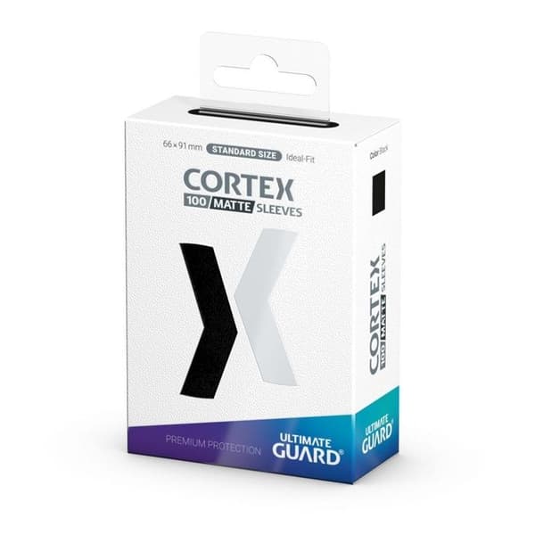 Ultimate Guard - Ultimate Guard - 100 Cortex-fickor standardstorlek Svart Matt
