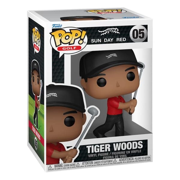 Figurine Funko Pop Golf Tiger Woods Sving