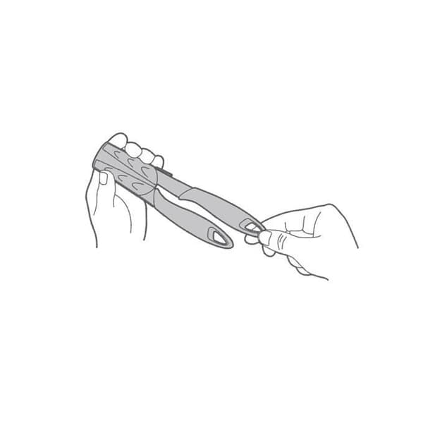 Tescoma 863000, Knivset, 6 cm, Rostfritt stål, Rostfritt stål, 6 cm, Plast