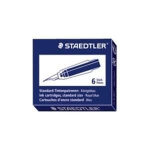Staedtler bläckpatroner 480, kungsblå, e...