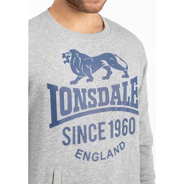 Rundhalsad sweatshirt, regular fit Lonsdale Noss