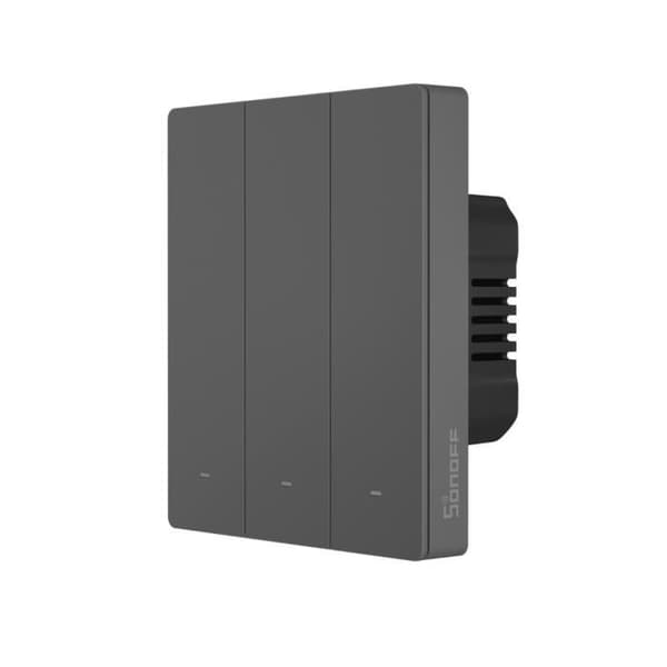 SONOFF - Wi-Fi-strömbrytare 3 knappar - M5-3C-80