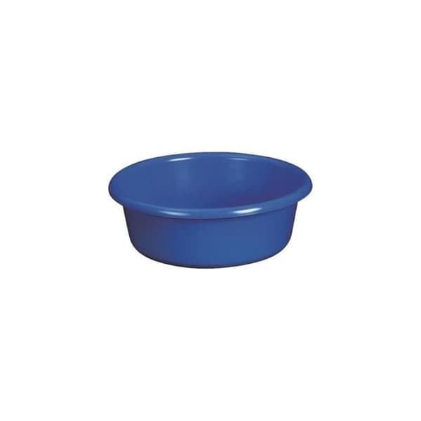 Rund skål - D: 36 cm - H 12 cm - 6.5 L - blå