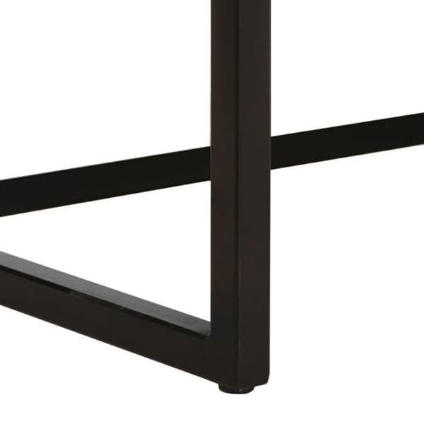 vidaXL Soffa 3-sits Brun Äkta Getskinn