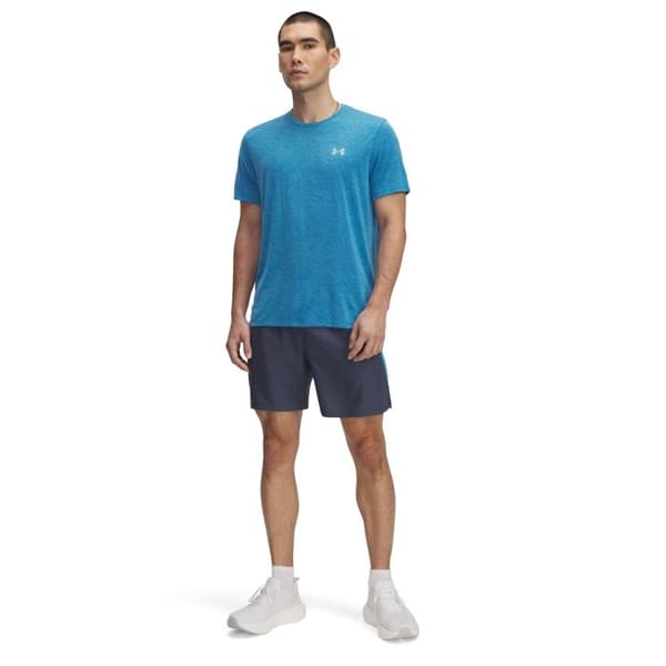 Shorts - UNDER ARMOUR - Launch - Blå - Snabbtorkande - 90% återvunnen polyester