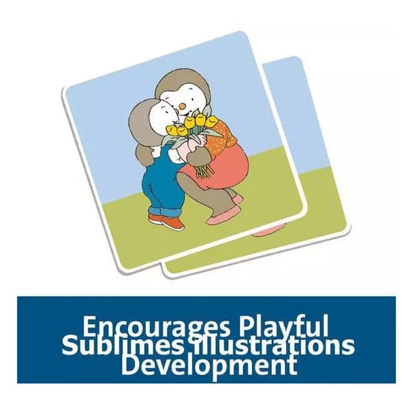 Sällskapsspel - bräspel. Ravensburger - Mitt Första Memory T'choupi Ravensburger