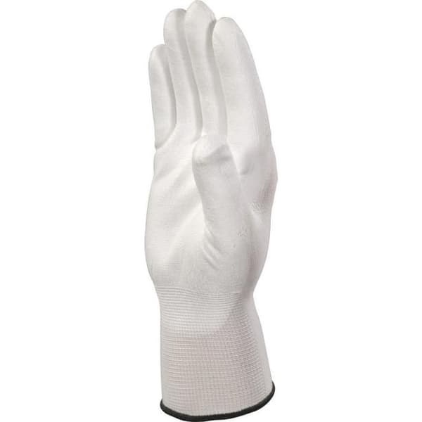 Arbetsvante i polyamid med belagd handflata i polyuretan vit T6 - DELTA PLUS - VE70206