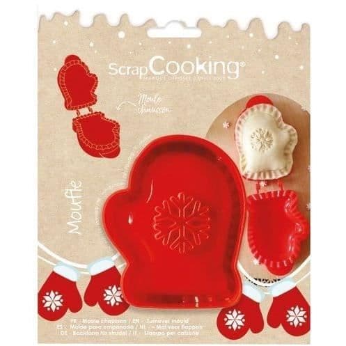Moule chausson - SCRAPCOOKING - Motif moufle