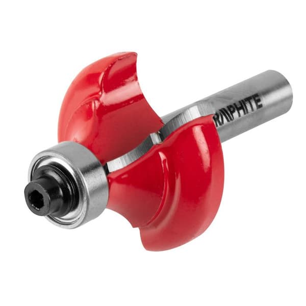 Formfräs - GRAFIT - 35,2 x 15,9 mm - Skaft 8 mm - Lager - HM