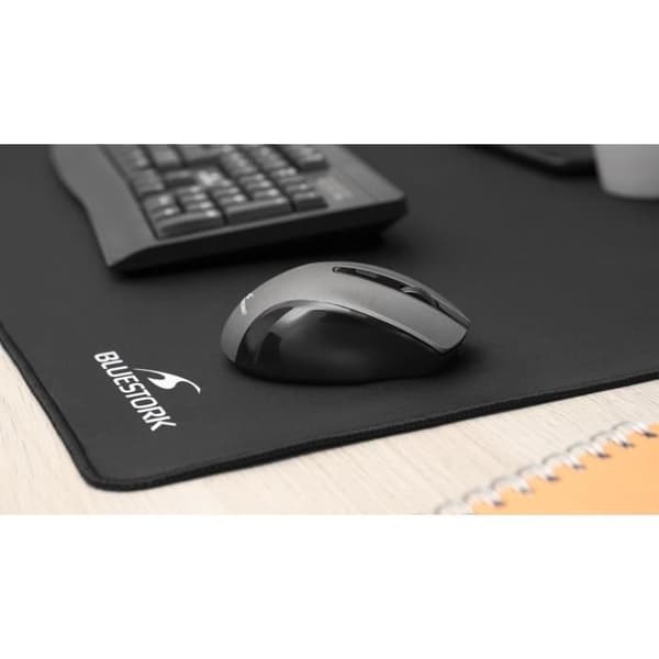 Trådlös mus - BLUESTORK - OFFICE 75 - Laddningsbar - PC/MAC - Grå