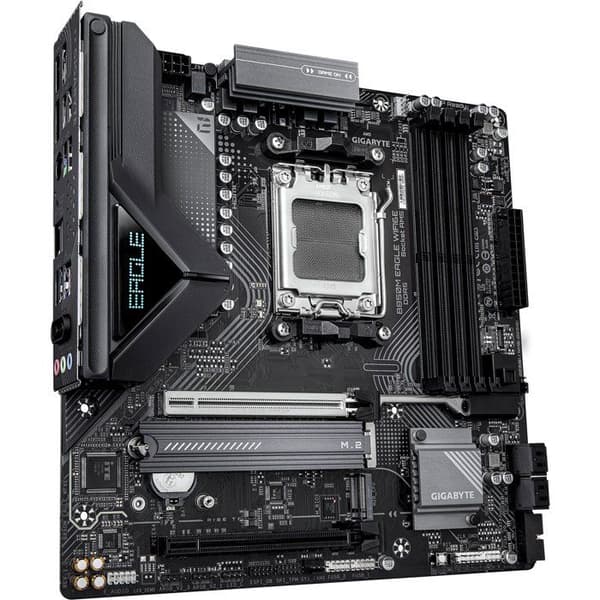 Moderkort - GIGABYTE - B850M EAGLE WF6E - Format Micro-ATX - Chipset AMD B850 - DDR5 & PCIe 5.0 - WiFi 6E