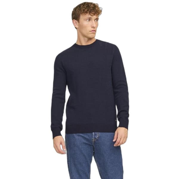 Jack & Jones Globe stickad tröja - mood indigo