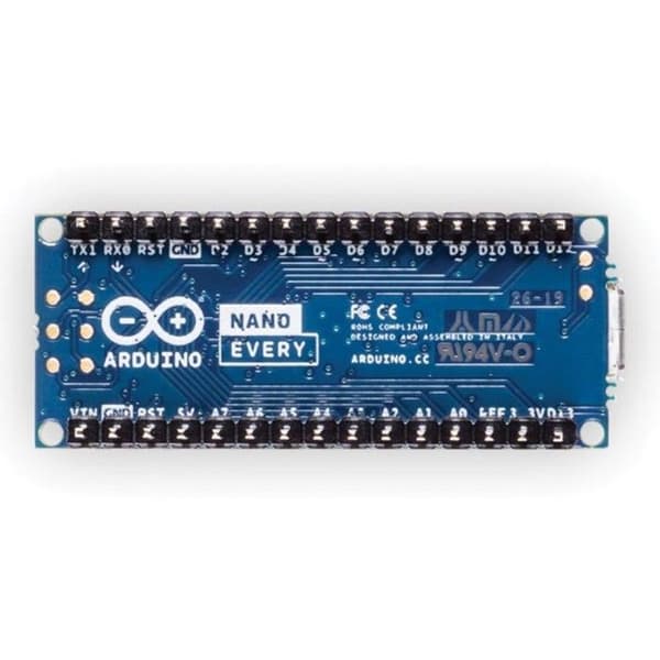 Arduino ABX00033 Nano Varje bräda med headers Nano