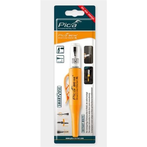 Marker - Pica - 170/41 - Blå - Permanent - 4 mm spets i rostfritt stål