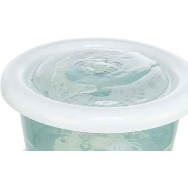 Automatisk vattendispenser - TRIXIE - Bubble Stream - 3L - Blå och vit - För hundar