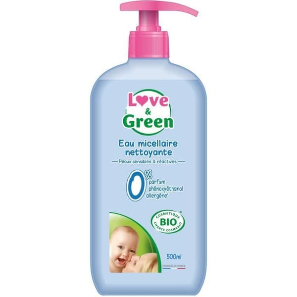 Love & Green Organic Cleansing Water 500ml