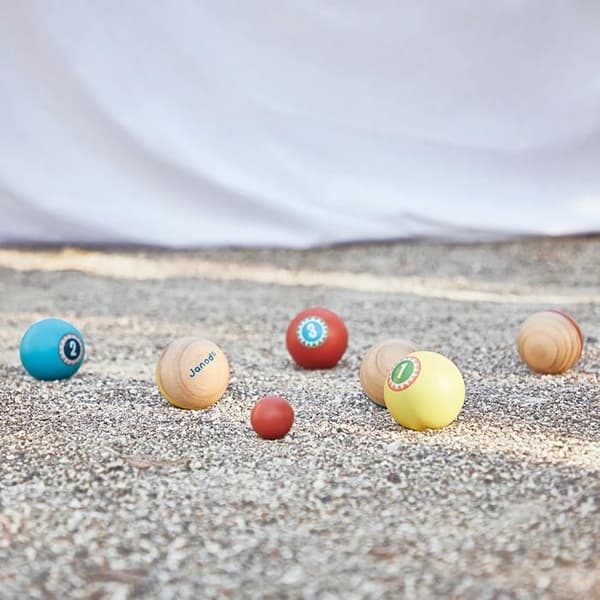 Trä boule-spel Applepop