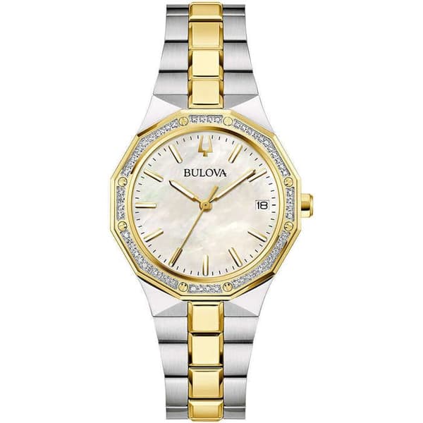 Klocka - Silverstål - Bulova - 98R299
