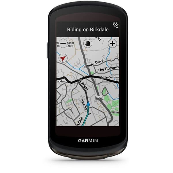 GPS - GARMIN - Edge 1040 Solar - Silikonfodral - MTB-fästen - USB-kabel