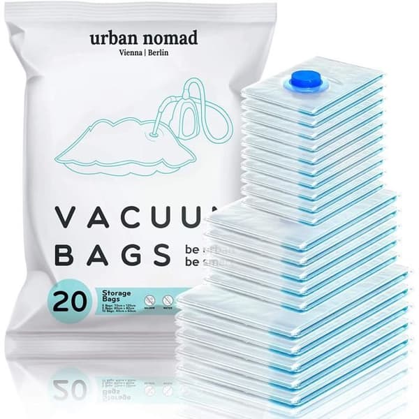 Urban Nomad Säck för Vakuumförpackning Kläder Pack om 20