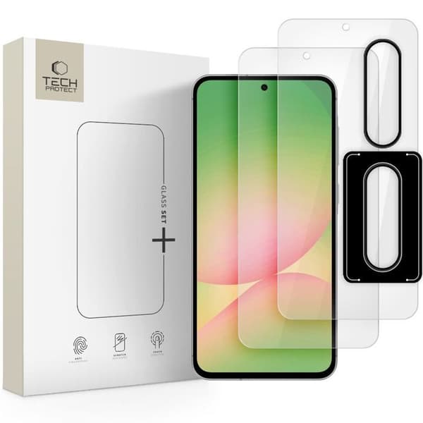 Härdat glas Tech-Protect för Samsung Galaxy A36 A56 5G skydd 3