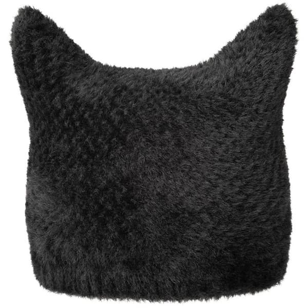 Spetsig mössa i konstpäls Kangol
