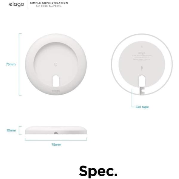 Laddningsmatta - ELAGO - MS Pad - Silikon - MagSafe - iPhone 12/13