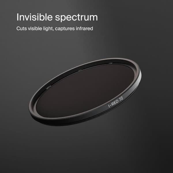 Infrarödfilter - Urth - R72 - 58 mm - Nano-coating 20 lager - Professionell klarhet