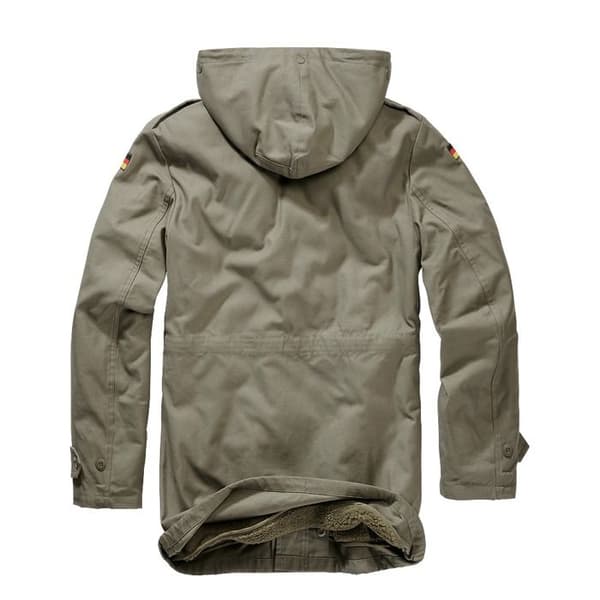 Parka med Brandit BW flagga