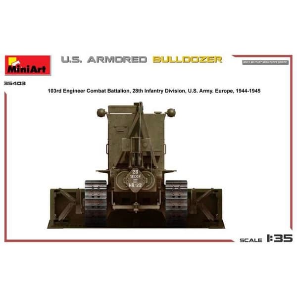 USA BEVÄPNAD BULLDOZER