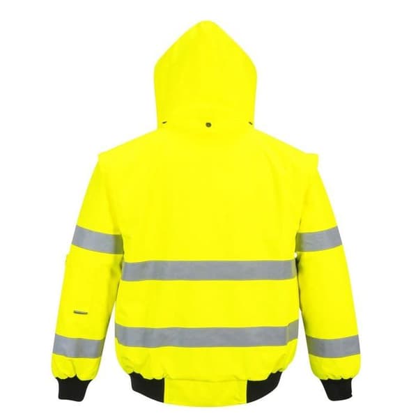 Blouson Bomber Portwest HiVis 3-i-1 - Fluergul