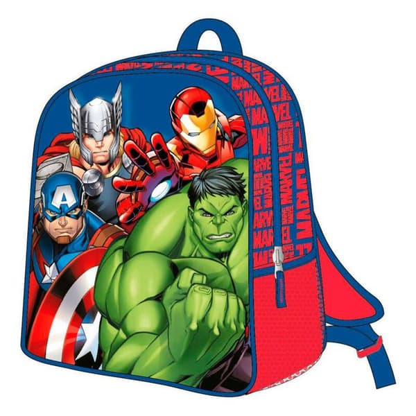 Ryggsäck - Cerda - Marvel Avengers - Röd/Blå - Polyester - Superhjältar