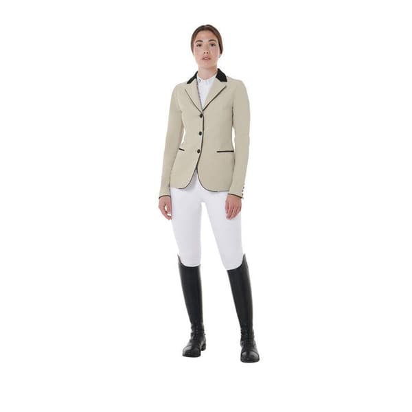 Tävlingjacka med tre knappar för kvinnor Equestro