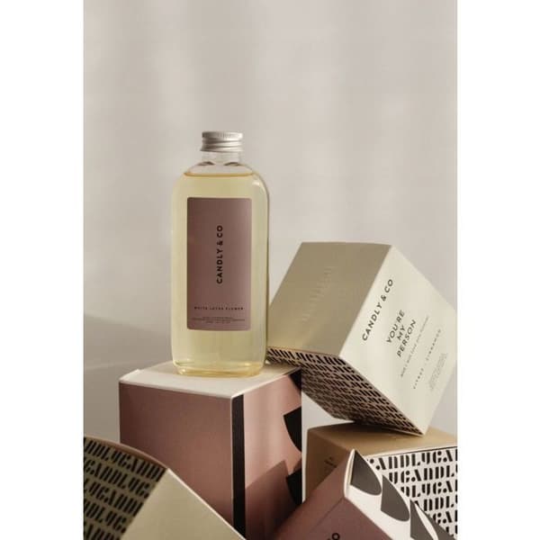 Omladdning för diffuser - Candly-co - Doft nr 7 - 200 ml - Ros