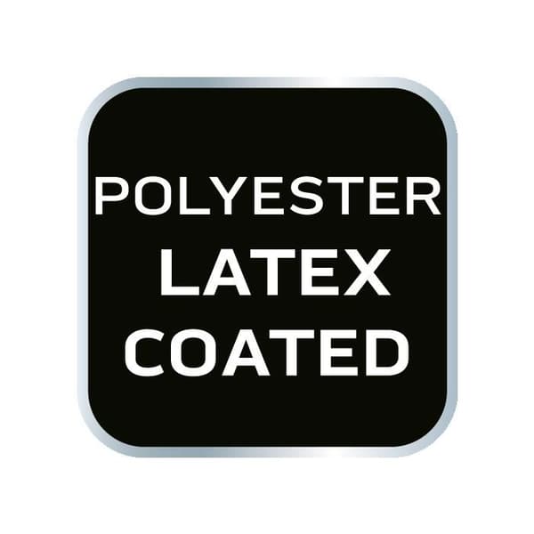 Arbetsvantar för barn, polyester belagd med latex (krinklad), storlek 3