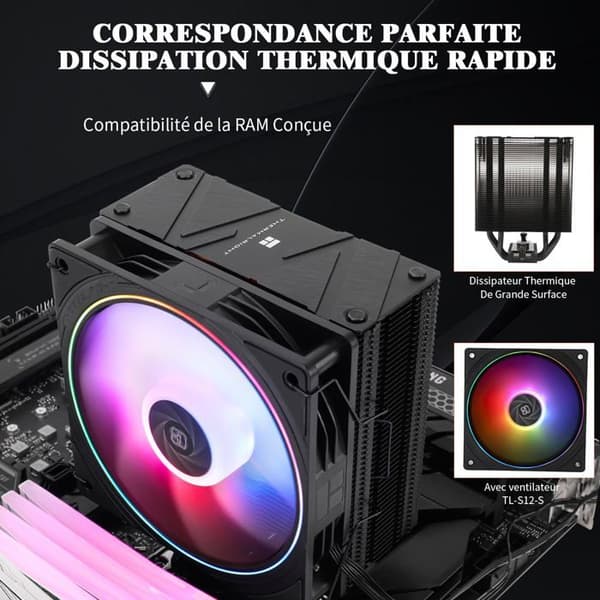 Processor Thermalright - AS120 EVO D6-DE
