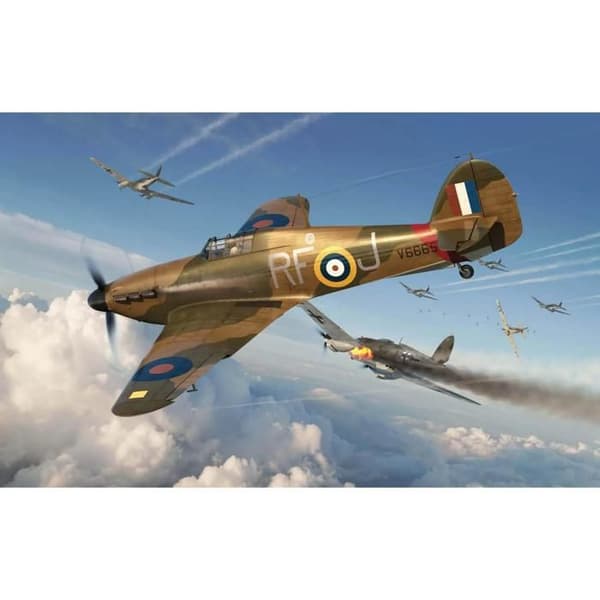 Maquette flygplan: Hawker Hurricane Mk.I