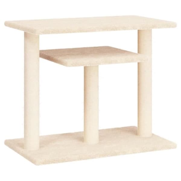 vidaXL Cat Trees with Platforms Cream 62,5 cm 172046