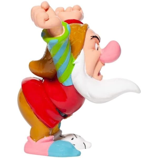 Figur - DISNEY - Grumpy - Flerfärgad - Resin - Handmålad