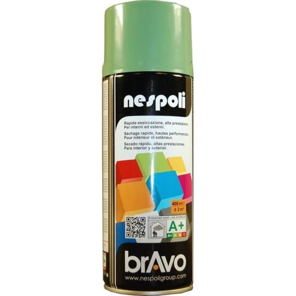 Sprayfärg professionell grön reseda 400 ml, NESPOLI