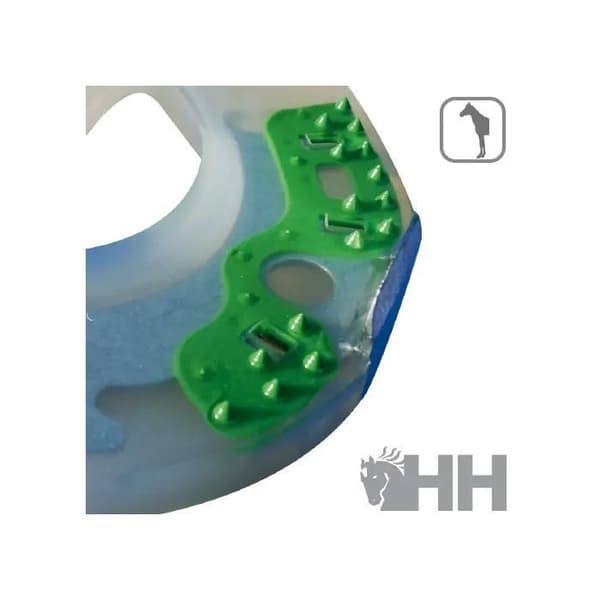 Hästsko med 2 framklackar Duplo Extra Klippt - vit - Vit - 154 mm