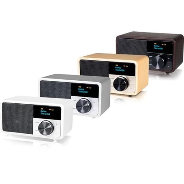 Bordradio - Kathrein - DAB+ 1 - Bluetooth - FM - Mörkt trä