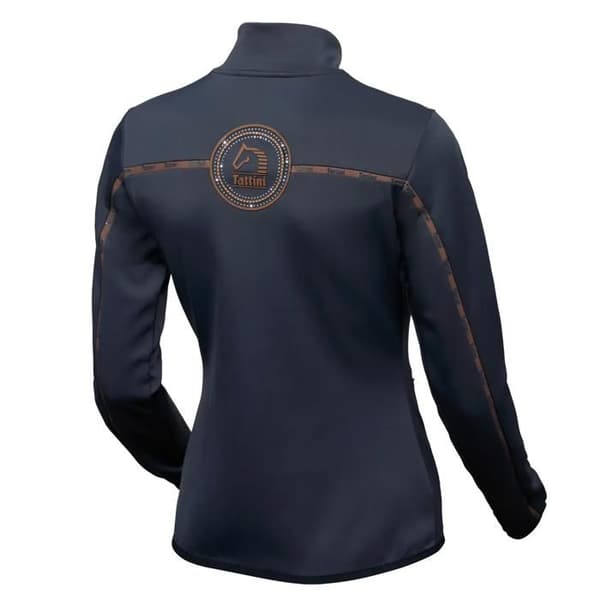 Tattini Sila dam softshell sweatshirt med full zip för ridning
