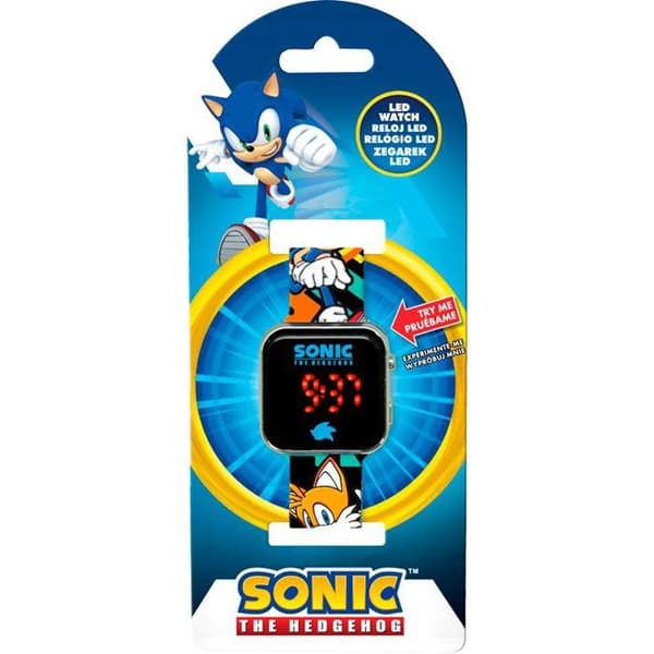 LED-klocka - KIDS LICENSING - Sonic - Från 4 år