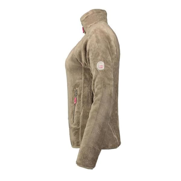 Brun fleecejacka dam Geographical Norway Upaline