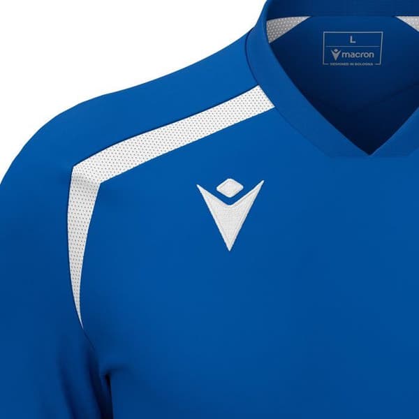 Maillot Macron Wyrm - kungblå/vit