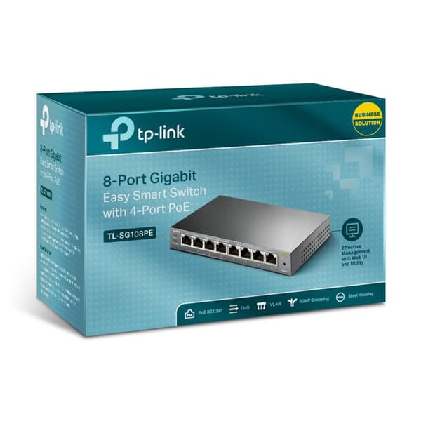 TPLINK Omada 8-Port Gigabit Ea