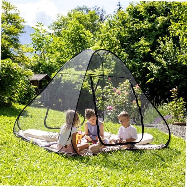 Pop up bed dome myggnät 160x200cm
