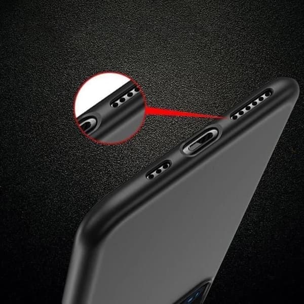 Silikonskal för iPhone 17 - Svart